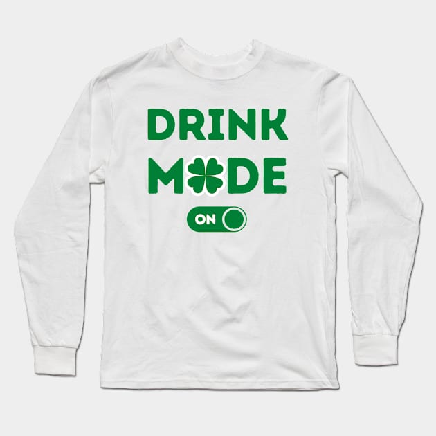 Drink mode on Long Sleeve T-Shirt by Noureddine Ahmaymou 